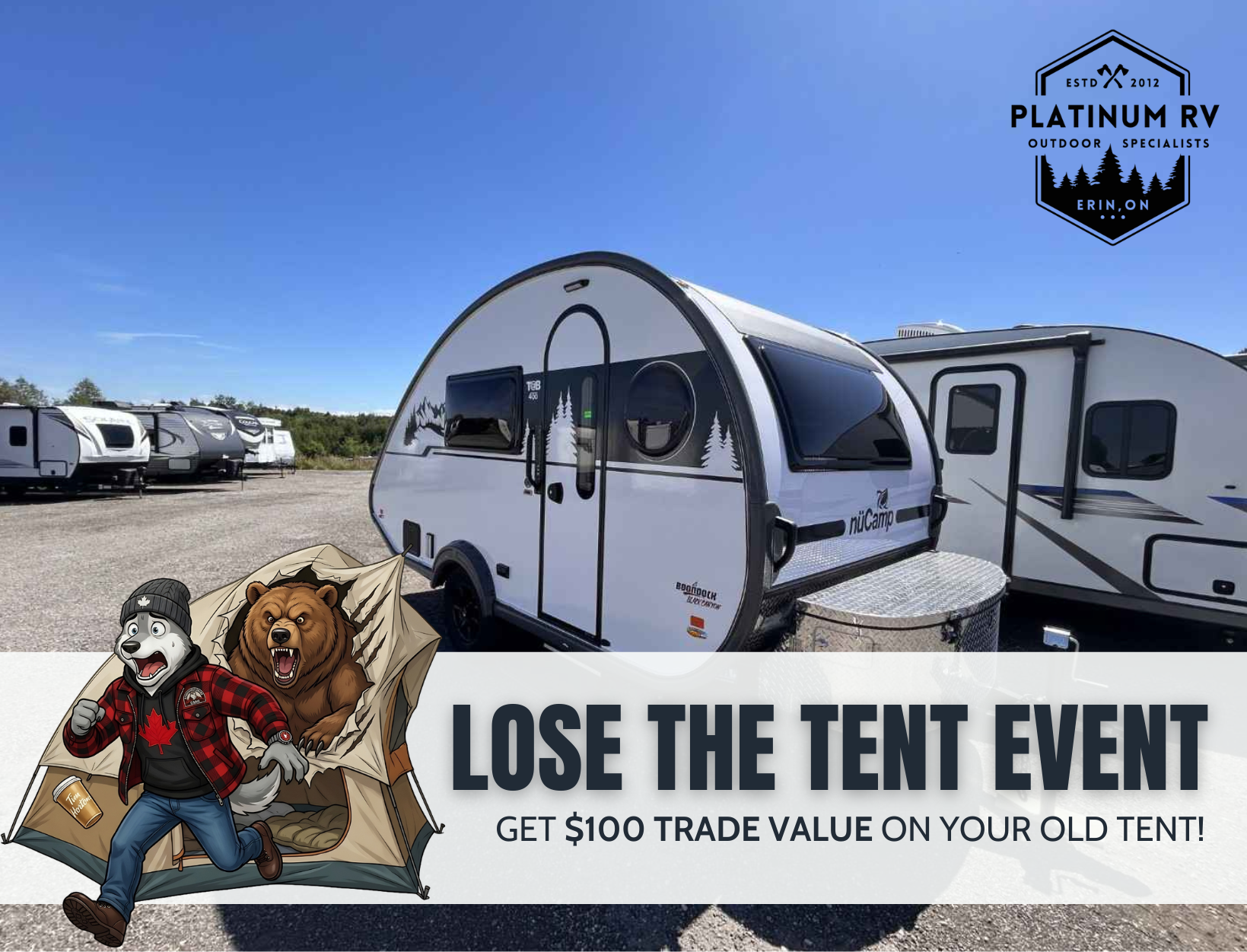 2026 NuCamp TAB 400 Boondock HB - Black Canyon - Platinum RV